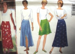4555 FLARE-A-SKIRT LENGTHS BIAS/LAYER OR NOT PATTERN 18-22